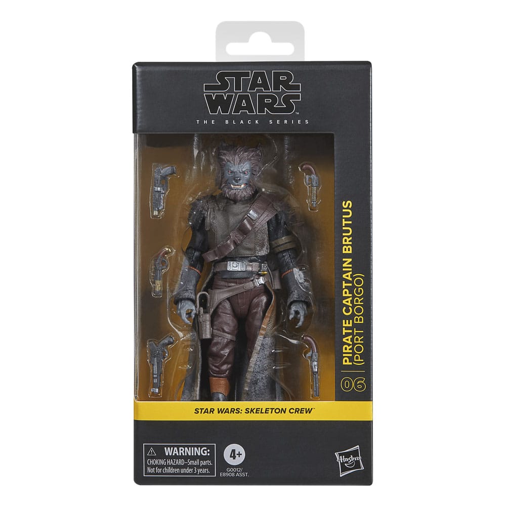 Star Wars: Skeleton Crew Black Series Action Figure Pirate Captain Brutus (Port Borgo) 15 cm