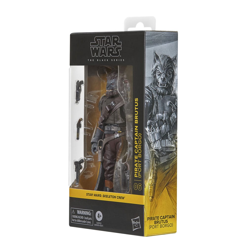Star Wars: Skeleton Crew Black Series Action Figure Pirate Captain Brutus (Port Borgo) 15 cm