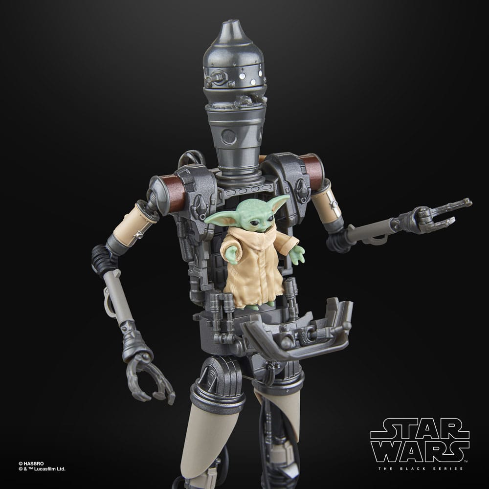 Star Wars: The Mandalorian Black Series Action Figure 2-Pack IG-12 & Grogu 15 cm