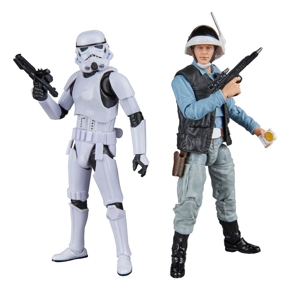 Star Wars Episode IV Black Series Action Figure 2-Pack Rebel Trooper &amp; Stormtrooper 15 cm
