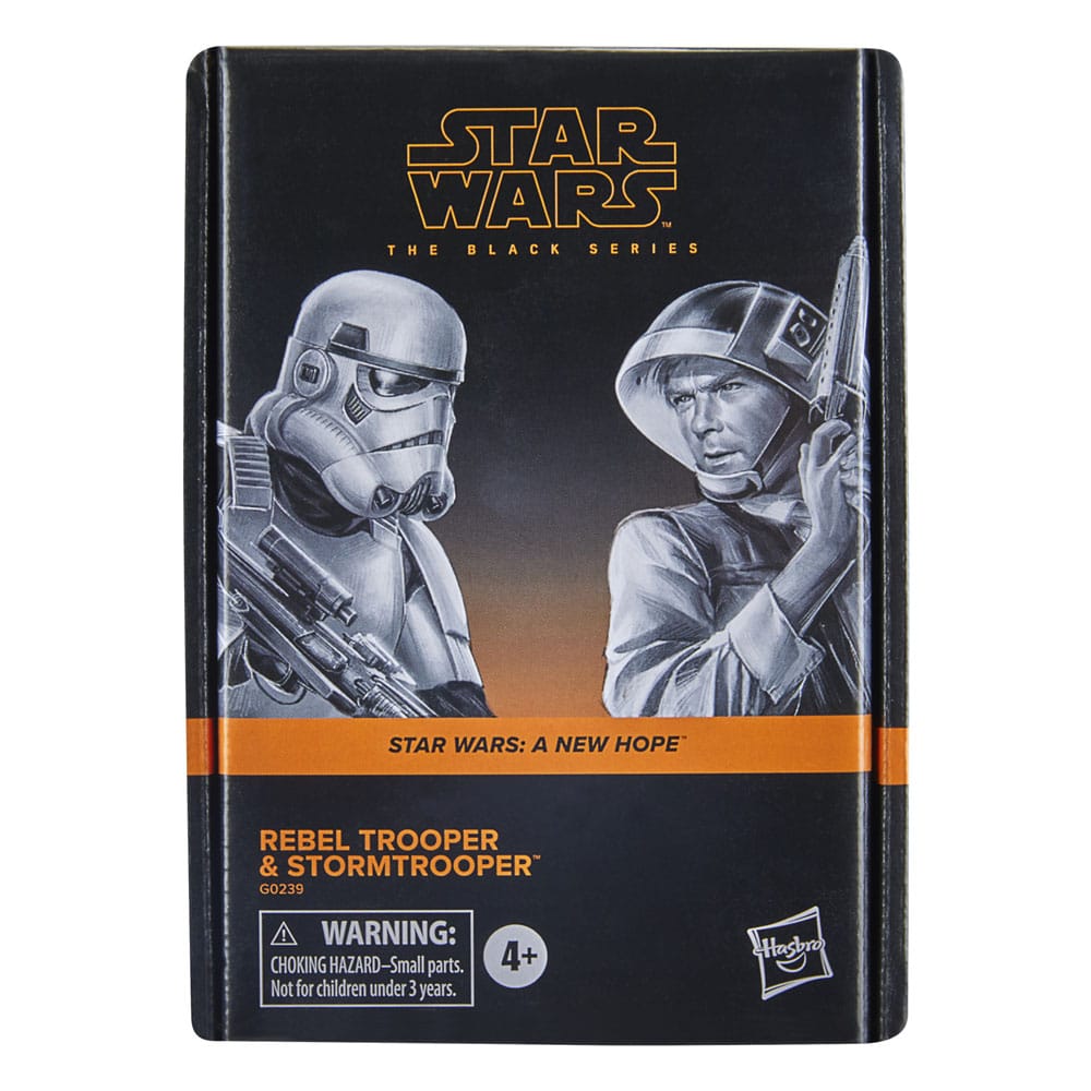 Star Wars Episode IV Black Series Action Figure 2-Pack Rebel Trooper &amp; Stormtrooper 15 cm