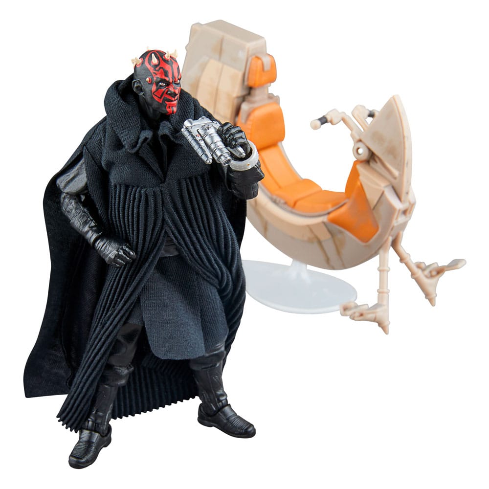 Star Wars Episode I Black Series Vehicle with Action Figure Darth Maul & Sith Speeder SDCC 2024