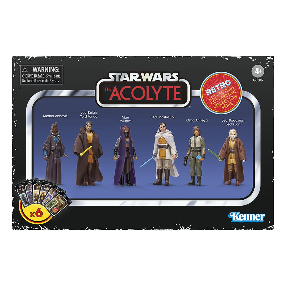 Star Wars: Acolyte Retro Collection Action Figure 6-Pack 10 cm