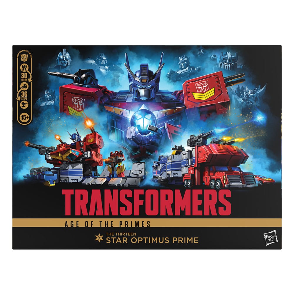 Transformers Age of the Primes Titan Class Action Figure Le tredici stelle Optimus Prime 38 cm