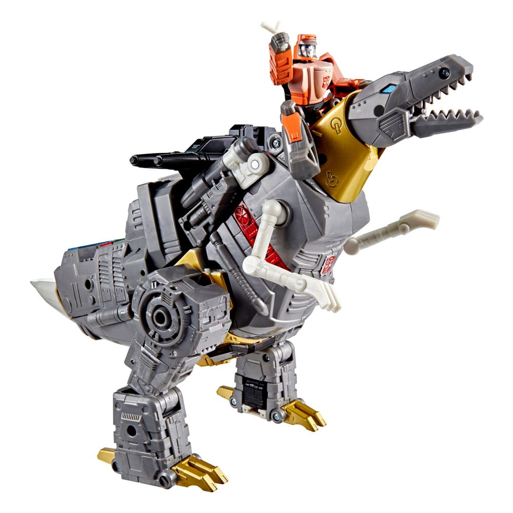 The Transformers: The Movie Studio Series Leader Class Action Figure Dinobot Grimlock & Autobot Wheelie 22 cm