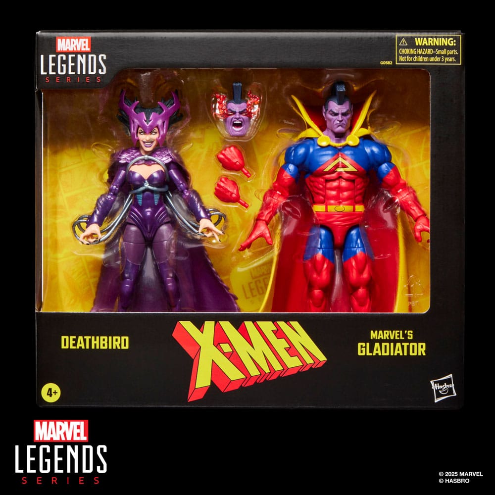 X-Men Marvel Legends Action Figure 2-Pack Deathbird & Marvel's Gladiator 15 cm