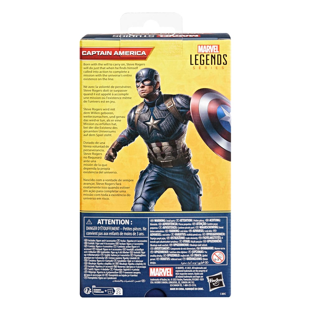 Avengers: Endgame Marvel Legends Action Figure Capitan America 15 cm