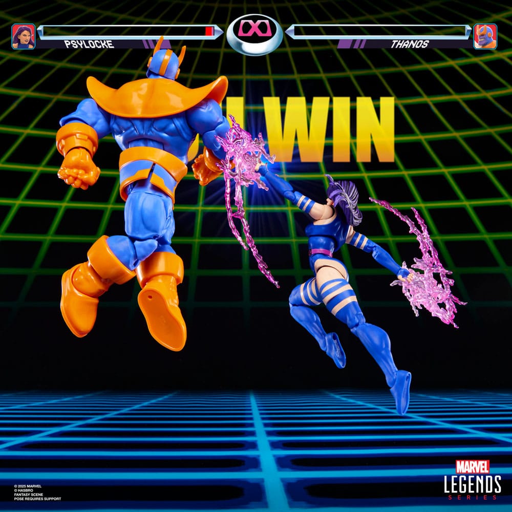 Marvel Legends Gamerverse Action Figure 2-Pack Psylocke vs. Thanos 15 cm