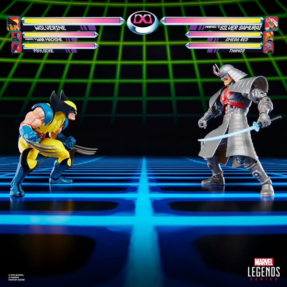 Marvel Legends Gamerverse Action Figure 2-Pack Wolverine vs. Silver Samurai 15 cm