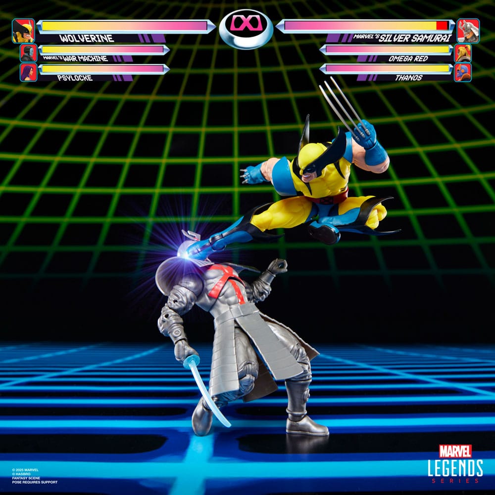 Marvel Legends Gamerverse Action Figure 2-Pack Wolverine vs. Silver Samurai 15 cm