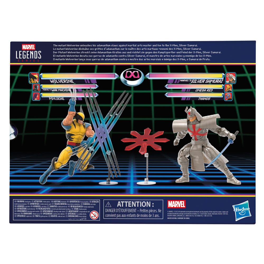 Marvel Legends Gamerverse Action Figure 2-Pack Wolverine vs. Silver Samurai 15 cm