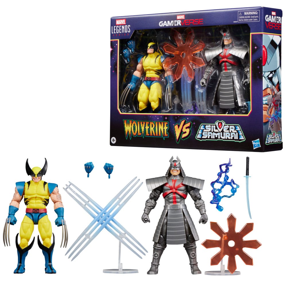 Marvel Legends Gamerverse Action Figure 2-Pack Wolverine vs. Silver Samurai 15 cm