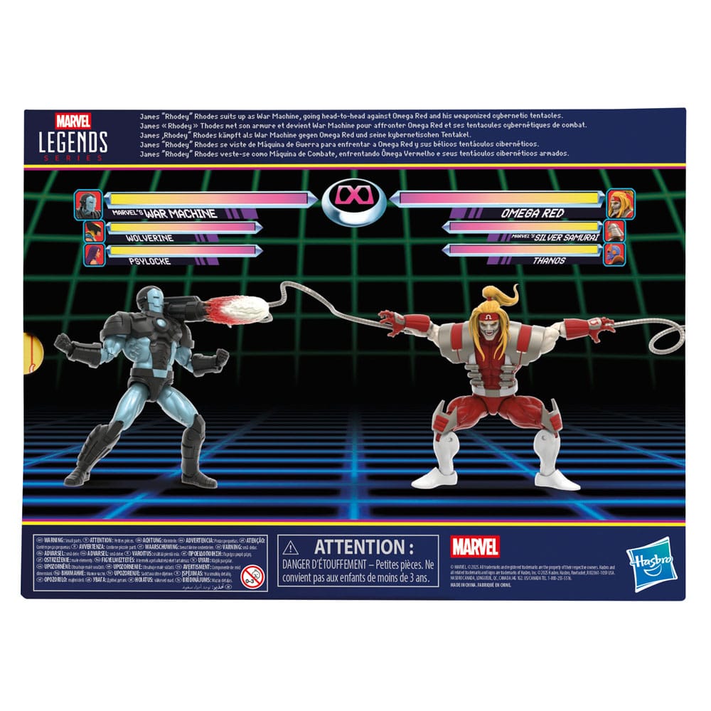 Marvel Legends Gamerverse Action Figure 2-Pack War Machine vs. Omega Red 15 cm