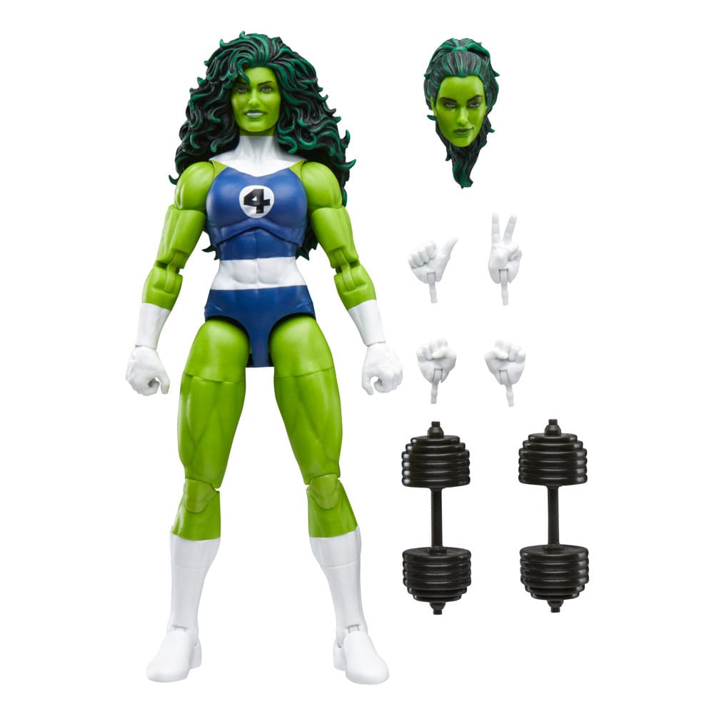 Fantastic Four Marvel Legends Retro Action Figure She-Hulk 15 cm