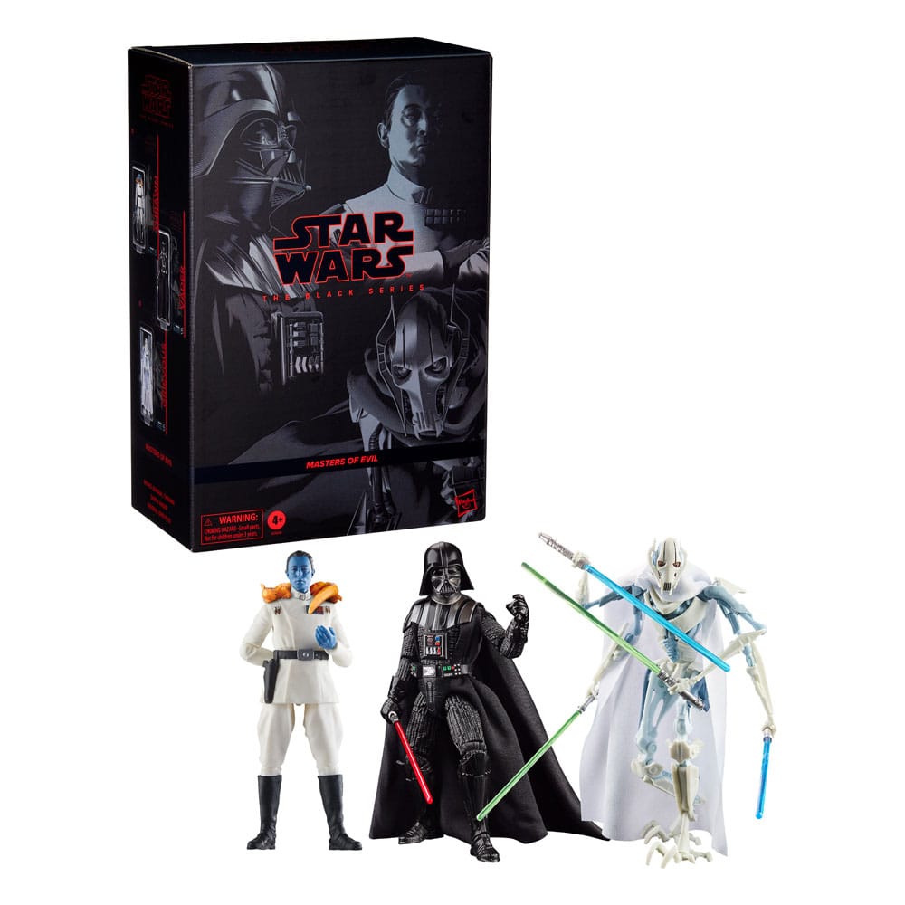 Star Wars Black Series 3-Pack Masters of Evil 15cm Action Figure