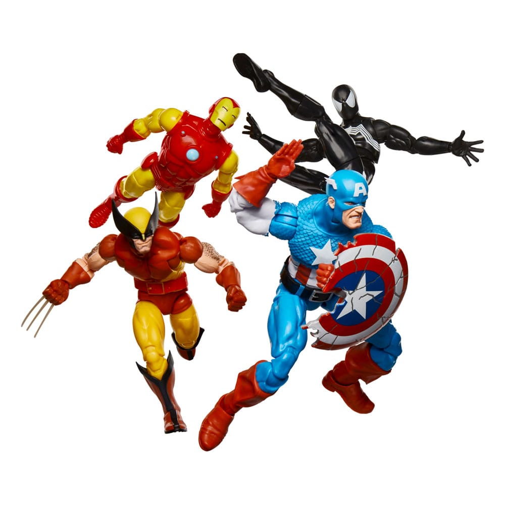 Secret Wars Marvel Legends Retro Action Figure Captain America 15 cm