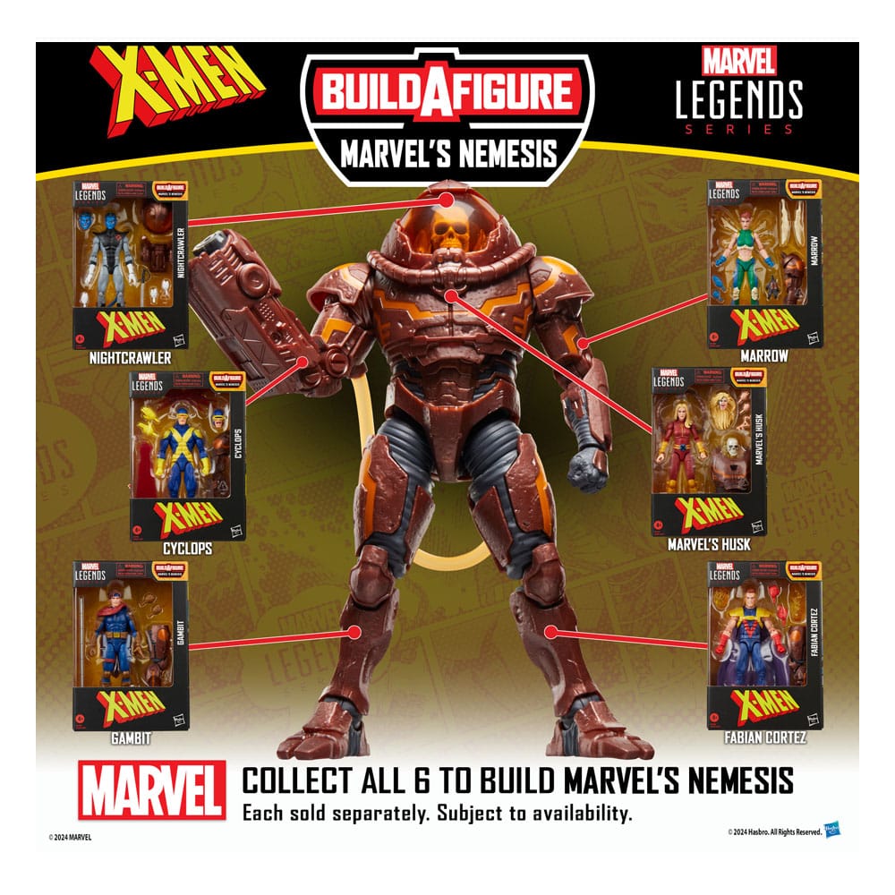 X-Men Marvel Legends Marvel's Husk (BAF: Marvel's Nemesis) 6-inch Action Figure
