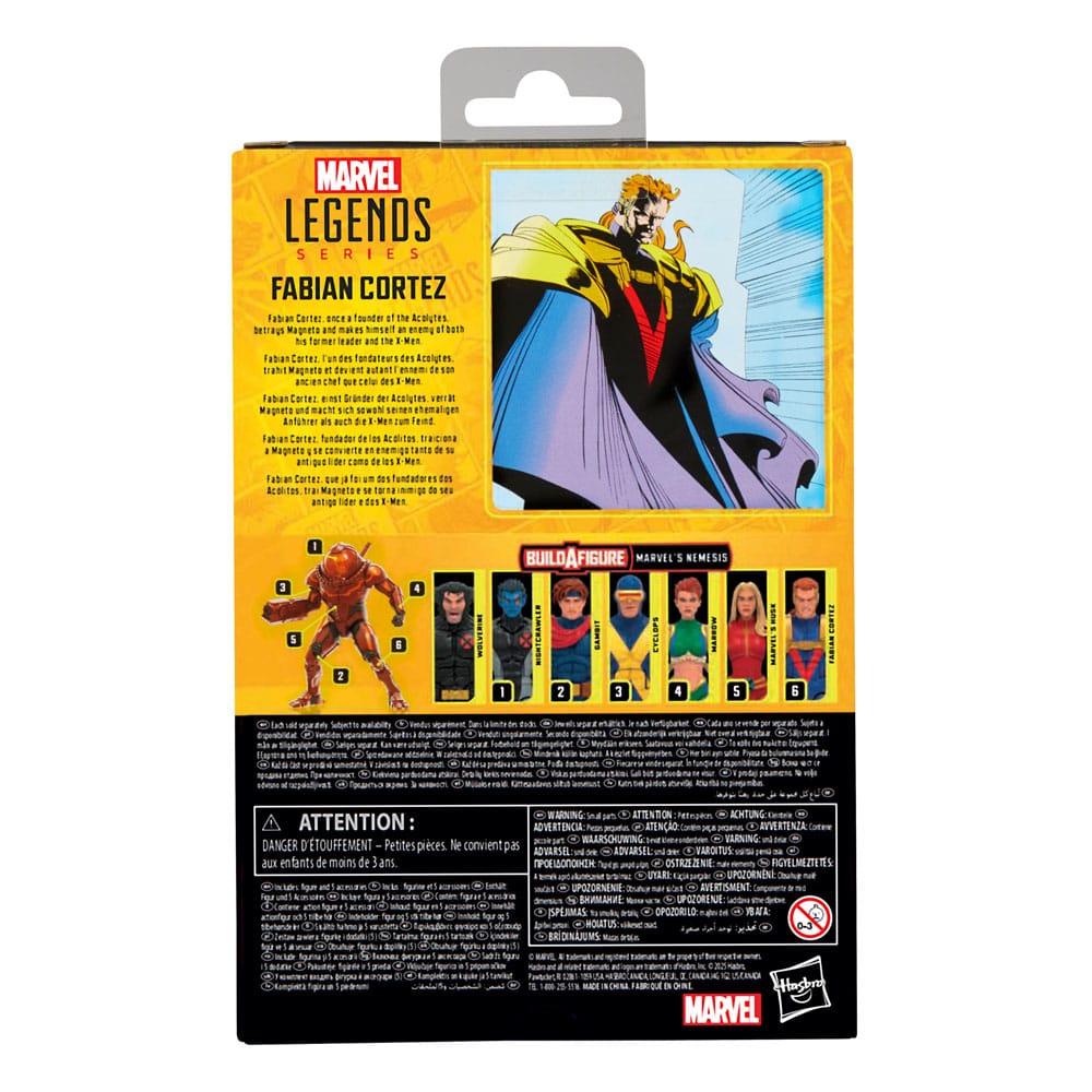 X-Men Marvel Legends Fabian Cortez (BAF: Marvel's Nemesis) 6-inch Action Figure
