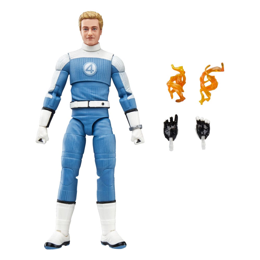 The Fantastic Four: First Steps Marvel Legends Action Figure Johnny Storm 15 cm