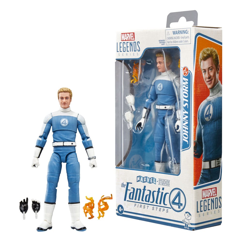The Fantastic Four: First Steps Marvel Legends Action Figure Johnny Storm 15 cm