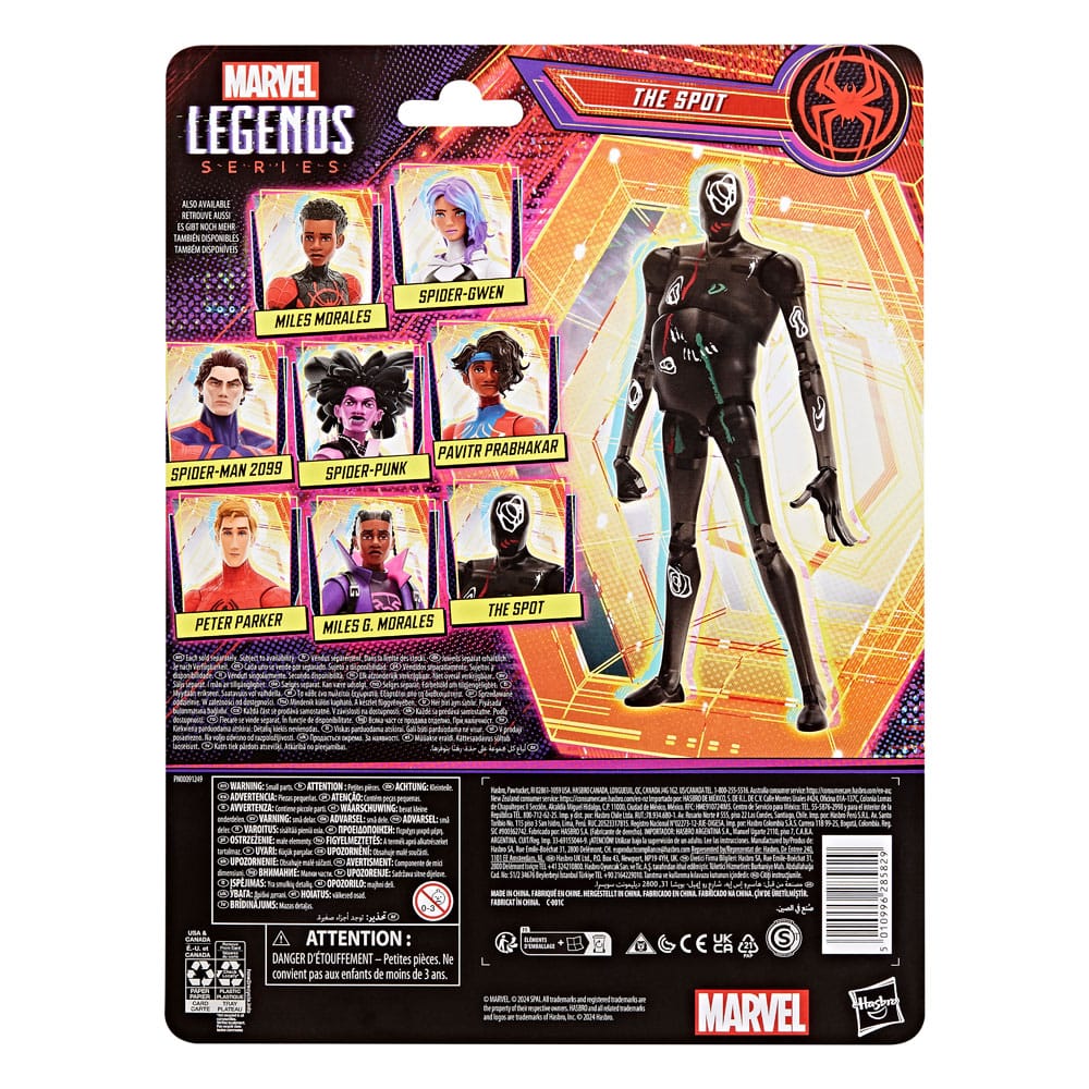Spider-Man: Into the Spider-Verse Marvel Legends Action Figure The Spot 15 cm
