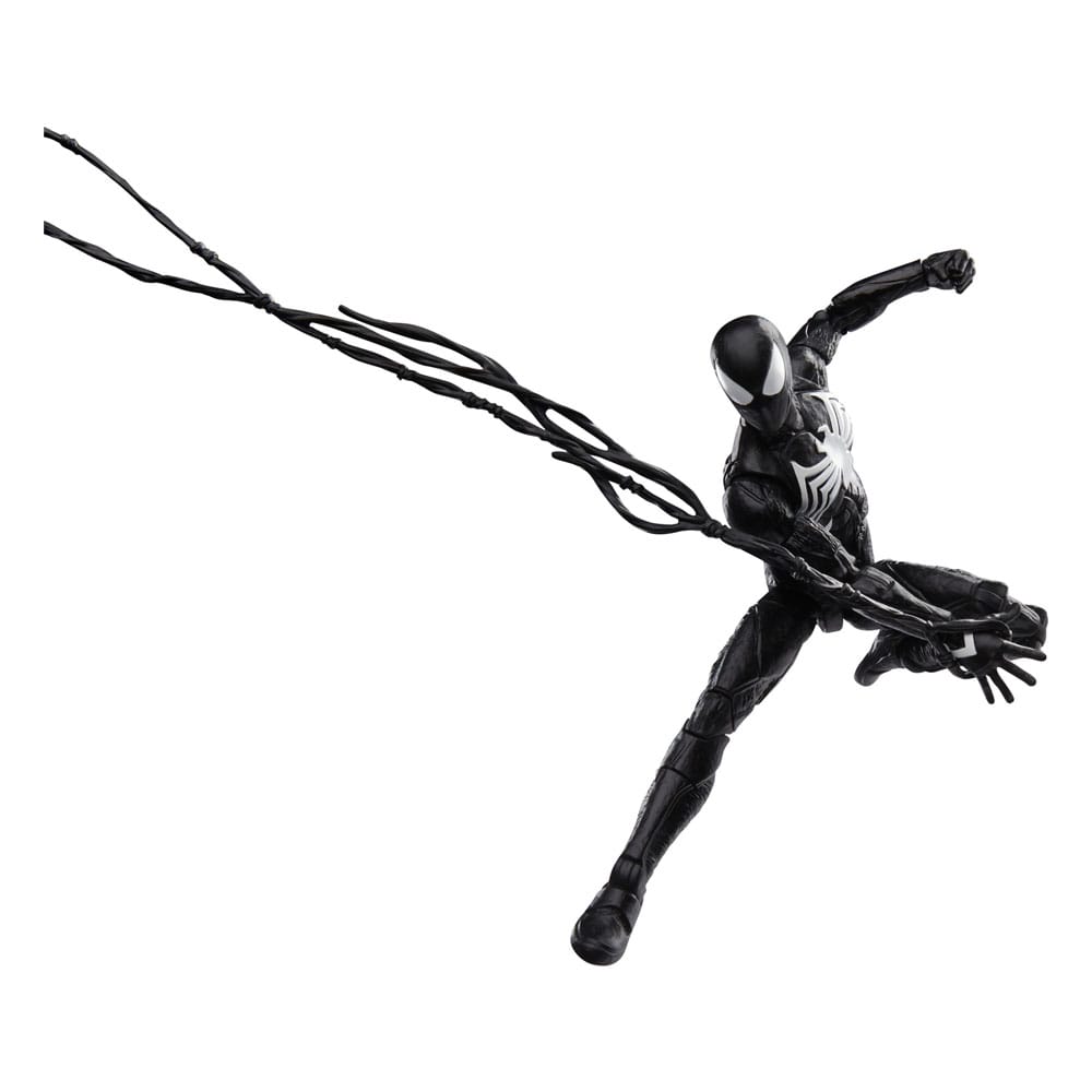 Spider-Man 2 Marvel Legends Gamerverse Action Figure Peter Parker (Black Suit) 15 cm