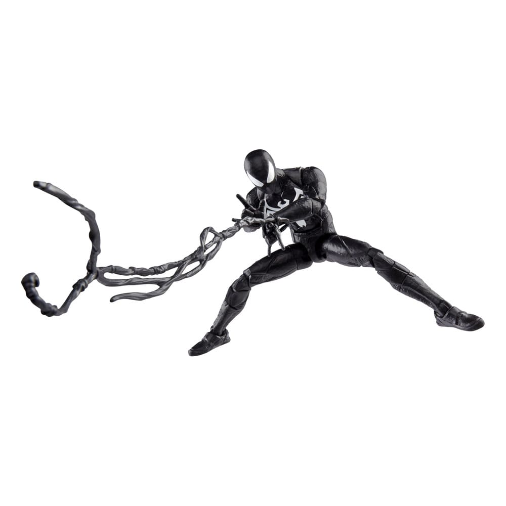 Spider-Man 2 Marvel Legends Gamerverse Action Figure Peter Parker (Black Suit) 15 cm