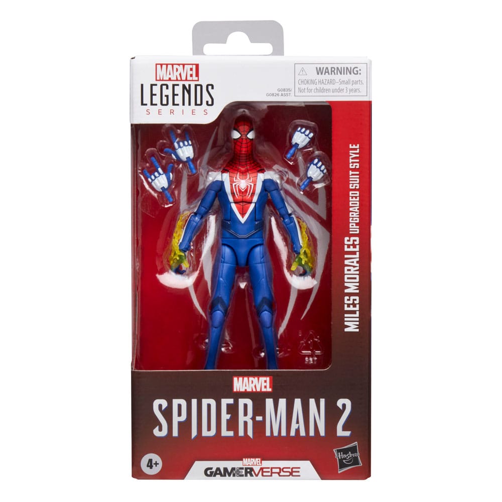 Spider-Man 2 Marvel Legends Gamerverse Action Figure Miles Morales (Updated Suit Style) 15cm