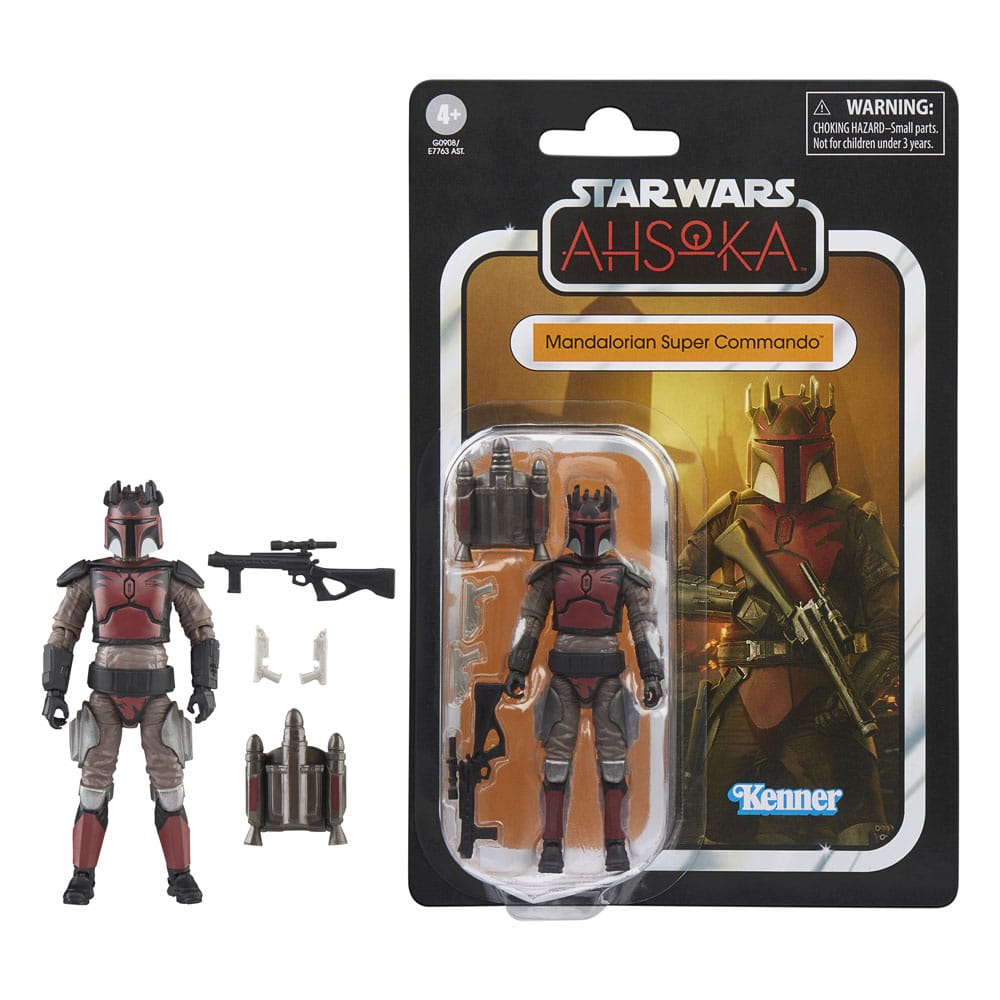 Star Wars: Ahsoka Vintage Collection Action Figure Mandalorian Super Commando 10 cm