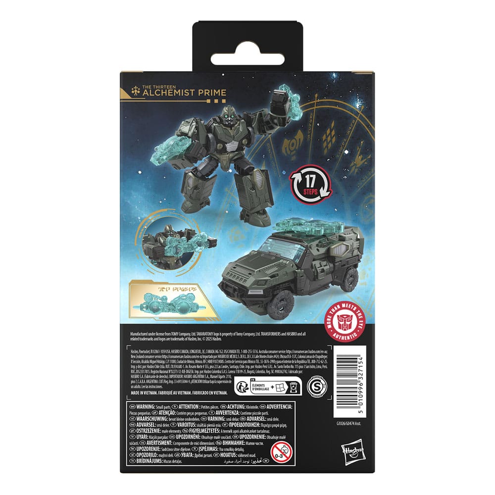 Transformers Age of the Primes Deluxe The Thirteen Alchemist Prime Class Action Figure 14cm