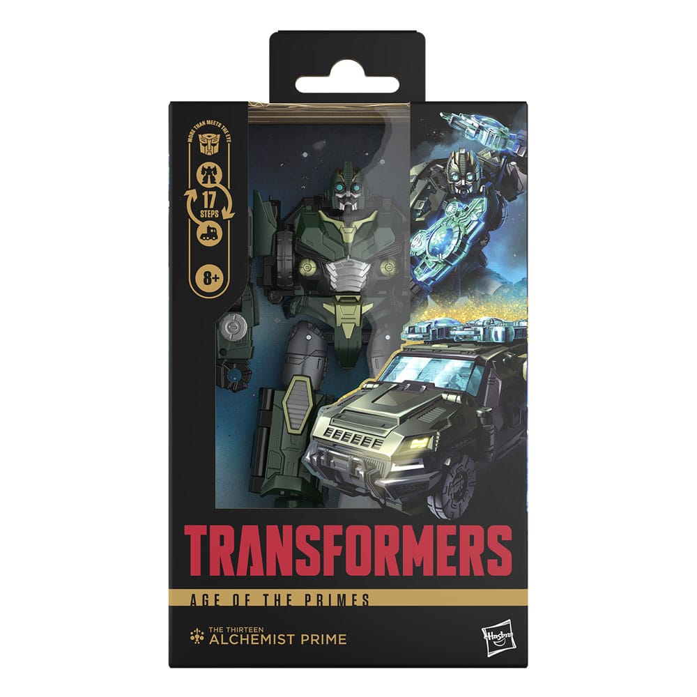 Transformers Age of the Primes Deluxe The Thirteen Alchemist Prime Class Action Figure 14cm