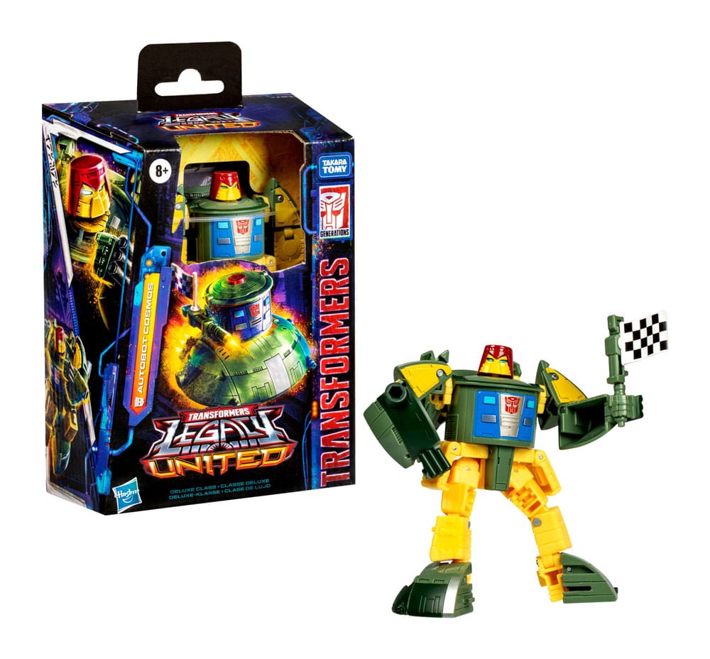 Transformers Generations Legacy United Deluxe Class Action Figure Autobot Cosmos 14 cm