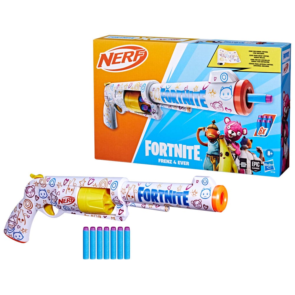 Fortnite NERF Frenz 4 Ever Blaster