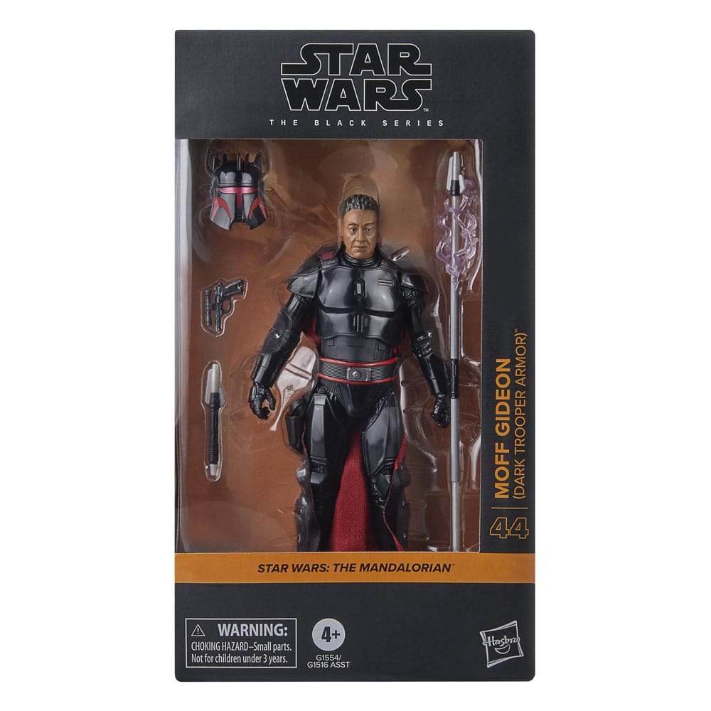 Star Wars: The Mandalorian Black Series Action Figure Moff Gideon (Dark Trooper Armor) 6-inch