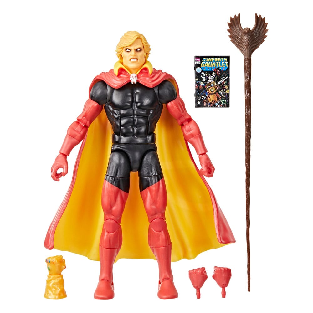 Action figure di Adam Warlock, Guanto dell'Infinito, Marvel Legends, 15 cm