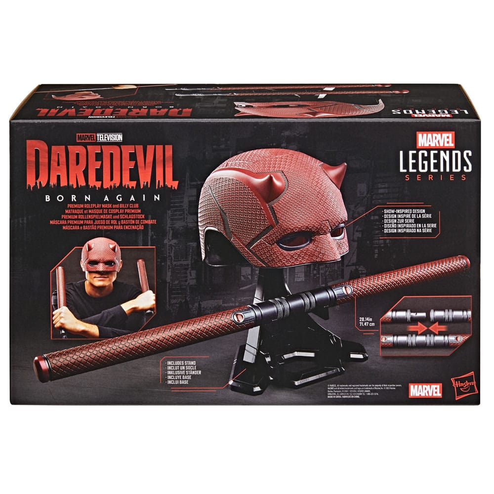 Daredevil: Born Again Premium Roleplay Mask and Billy Club