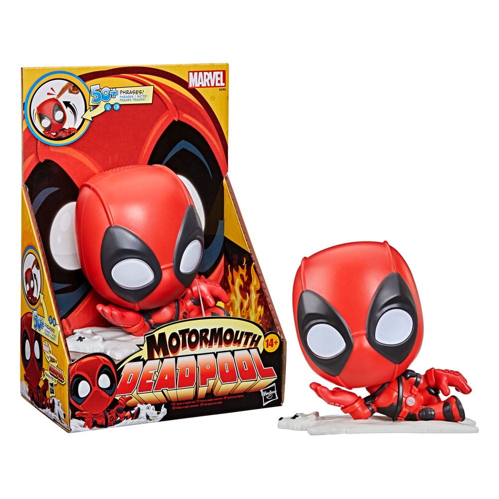 Marvel Motormouth Deadpool Electronic Figure 13 cm