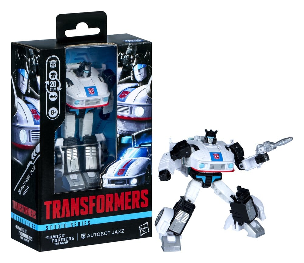 The Transformers: The Movie Studio Series Deluxe Class Action Figure Autobot Jazz 11 cm