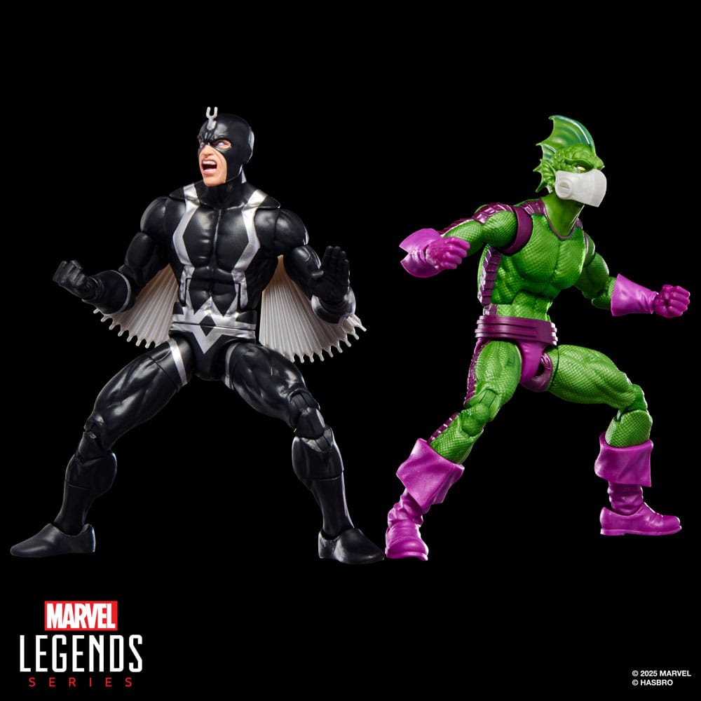 Inhumans Marvel Legends Action Figure 2-Pack Black Bolt & Marvel's Triton 15 cm