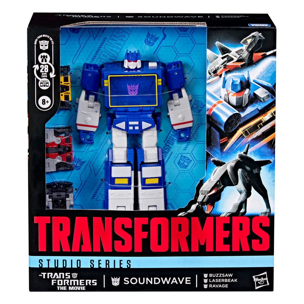 The Transformers: The Movie Studio Series Leader Class Action Figure Soundwave 22 cm