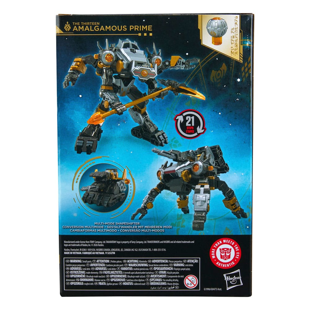 Transformers Age of the Primes Voyager Class Action Figure The Thirteen: Amalgamous Prime 18 cm