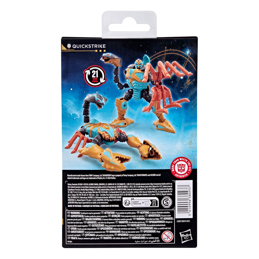 Transformers Age of the Primes Deluxe Class Action Figure Quickstrike 14 cm