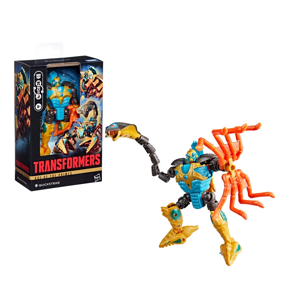 Transformers Age of the Primes Deluxe Class Action Figure Quickstrike 14 cm