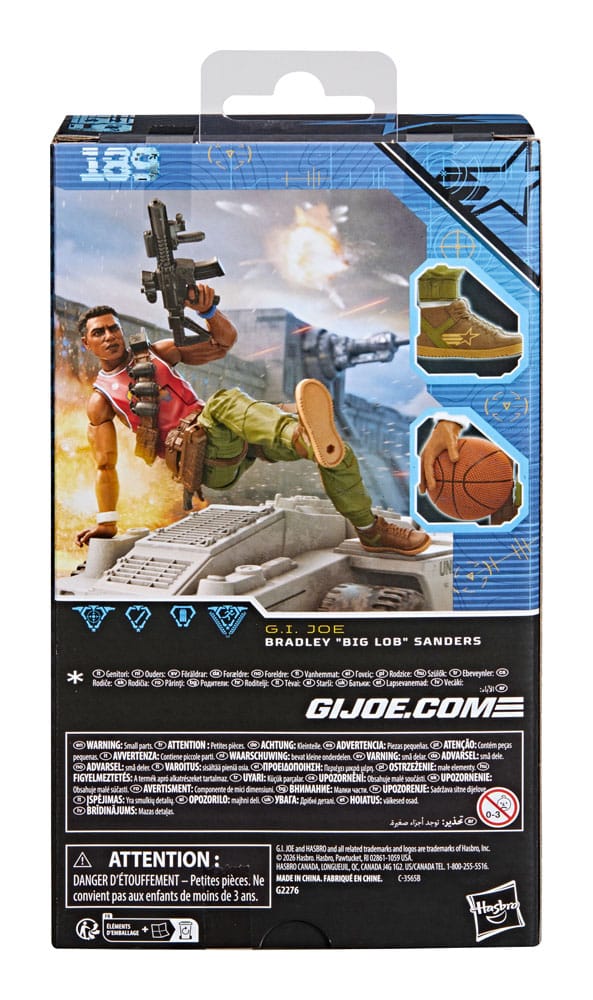 G.I. Joe Classified Series Action Figure Bradley "Big Lob" Sanders 15 cm