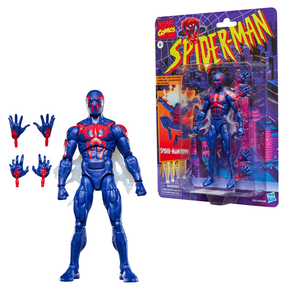 Spider-Man Marvel Legends Retro Action Figure Spider-Man 2099 15 cm