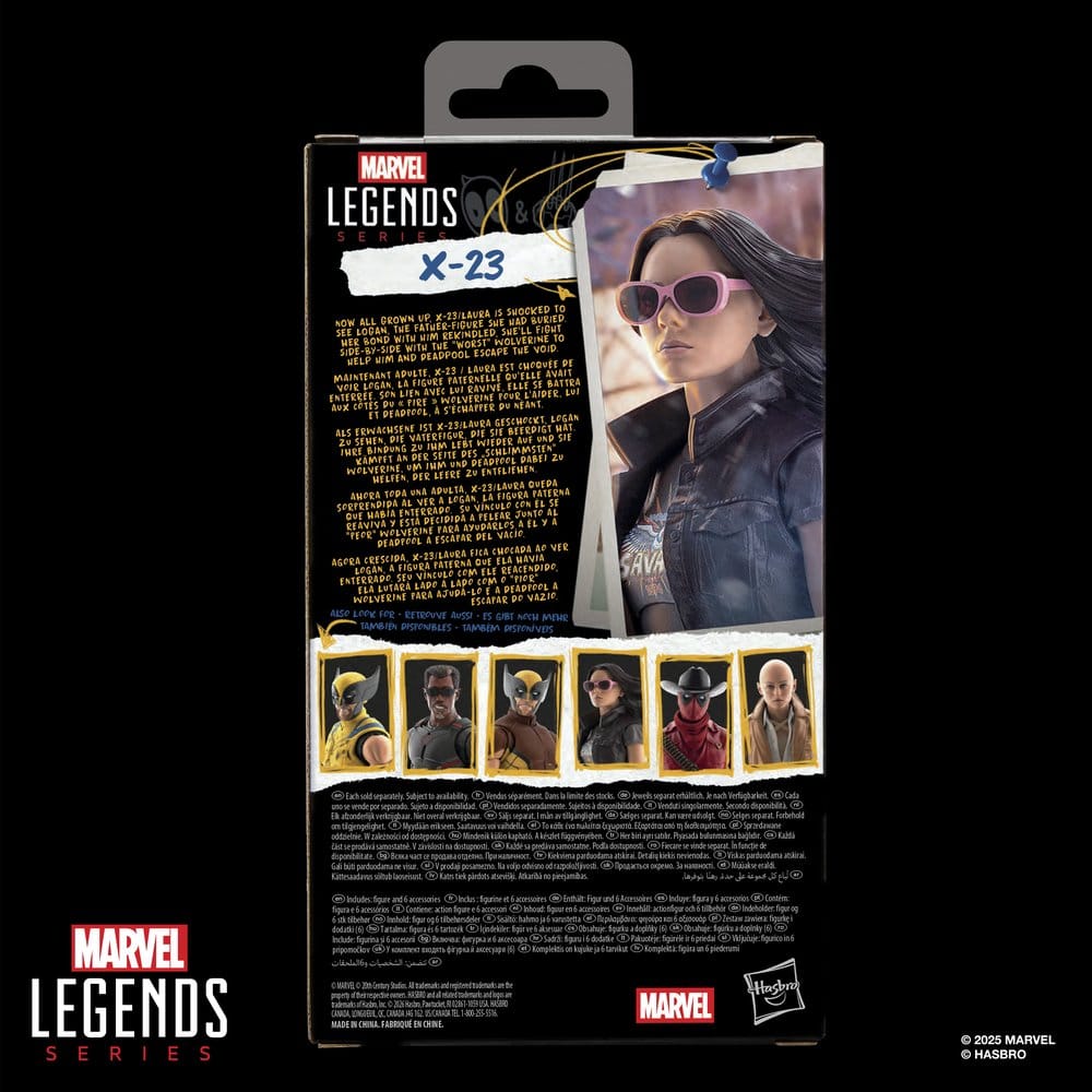 Deadpool & Wolverine Marvel Legends Action Figure X.23 15 cms
