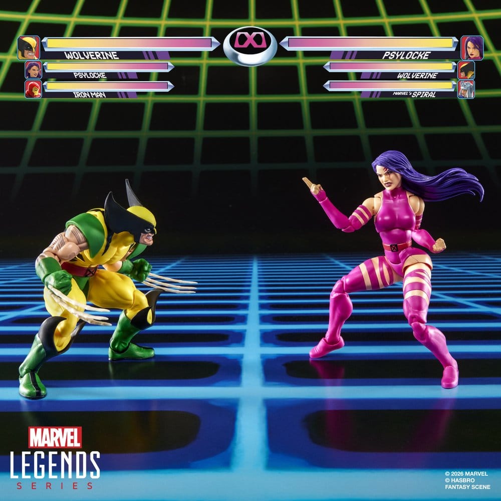 Marvel Games Marvel Legends Action Figure 2-Pack Wolverine & Psylocke 15 cm