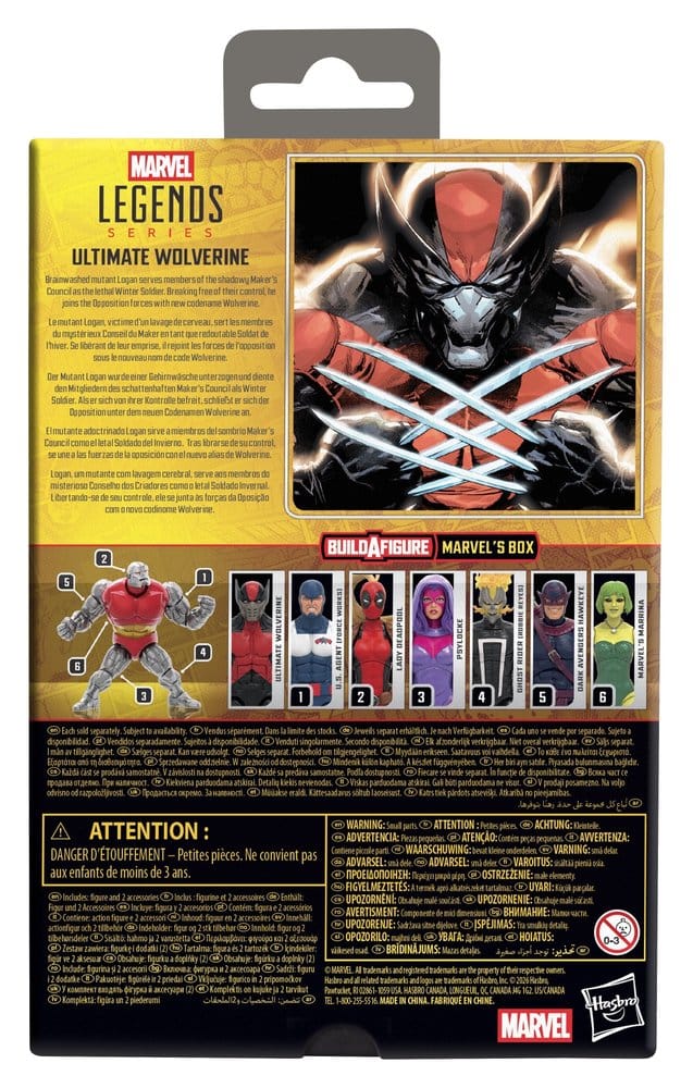 Marvel Legends Action Figure Ultimate Wolverine 15 cm