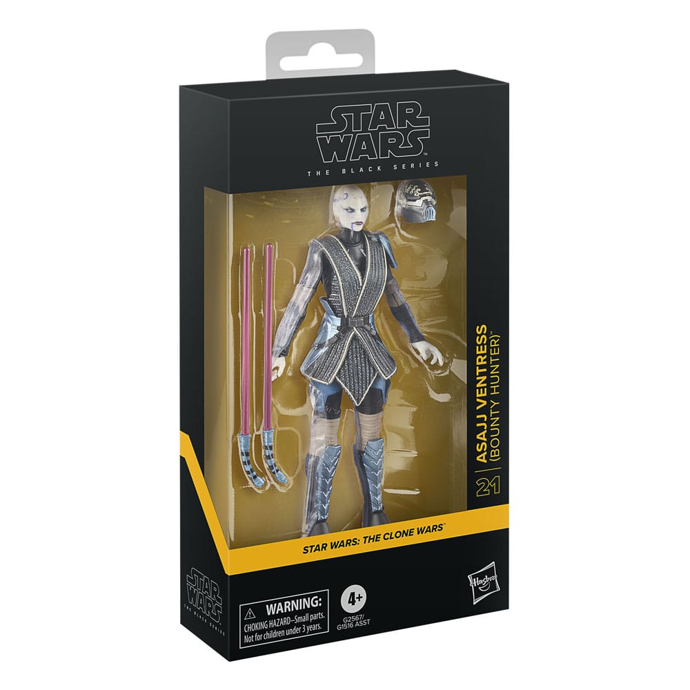 Star Wars: The Clone Wars Black Series Action Figure Asajj Ventress (Bounty Hunter) 15 cm