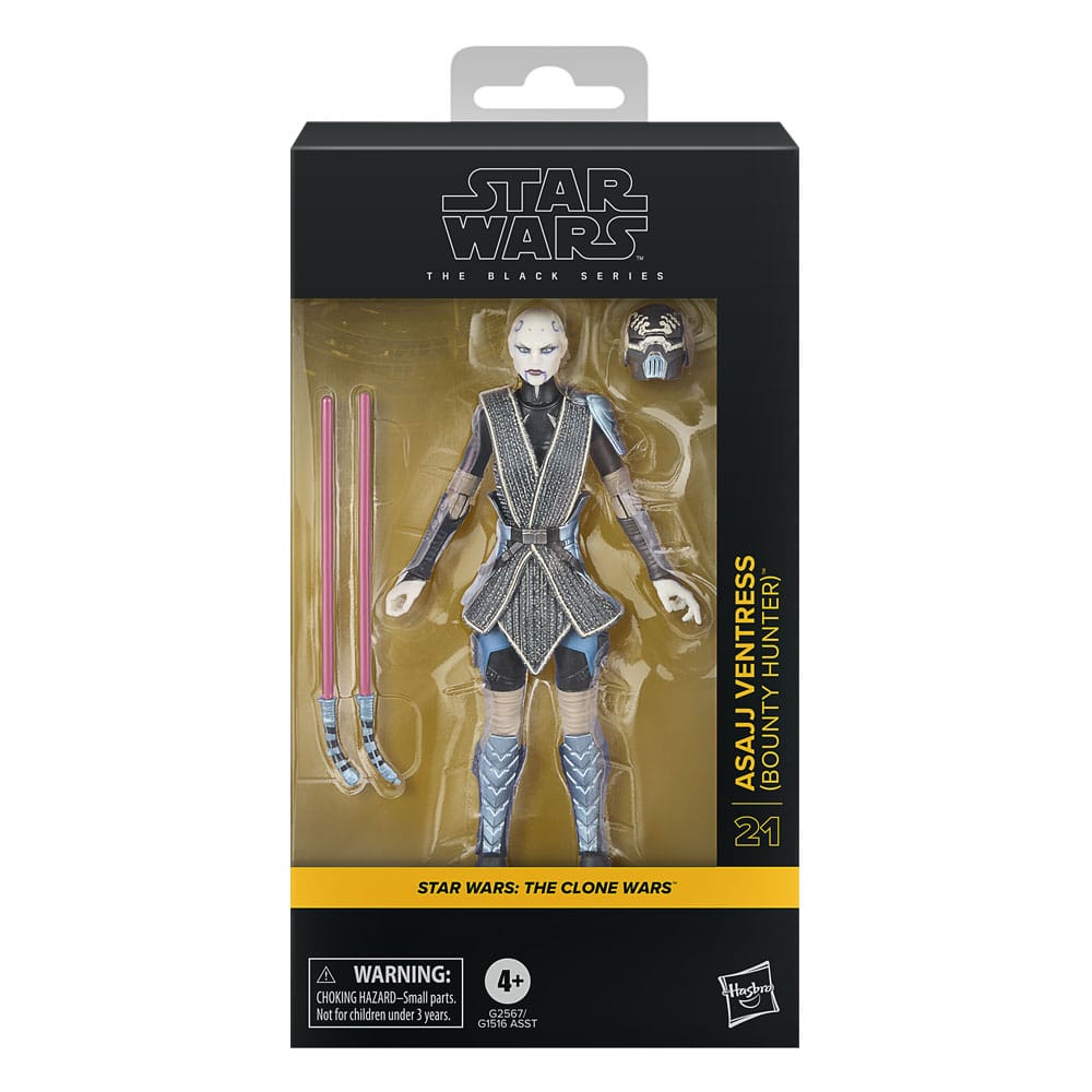 Star Wars: The Clone Wars Black Series Action Figure Asajj Ventress (Bounty Hunter) 15 cm